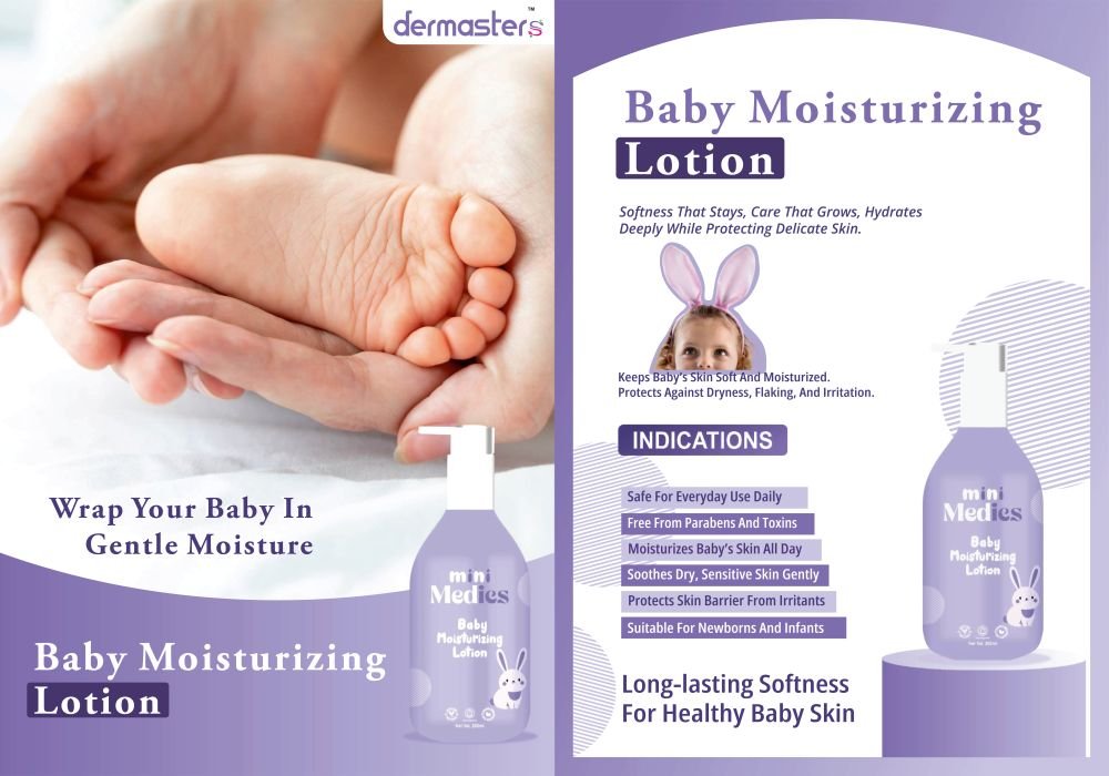 Baby moisturizing lotion