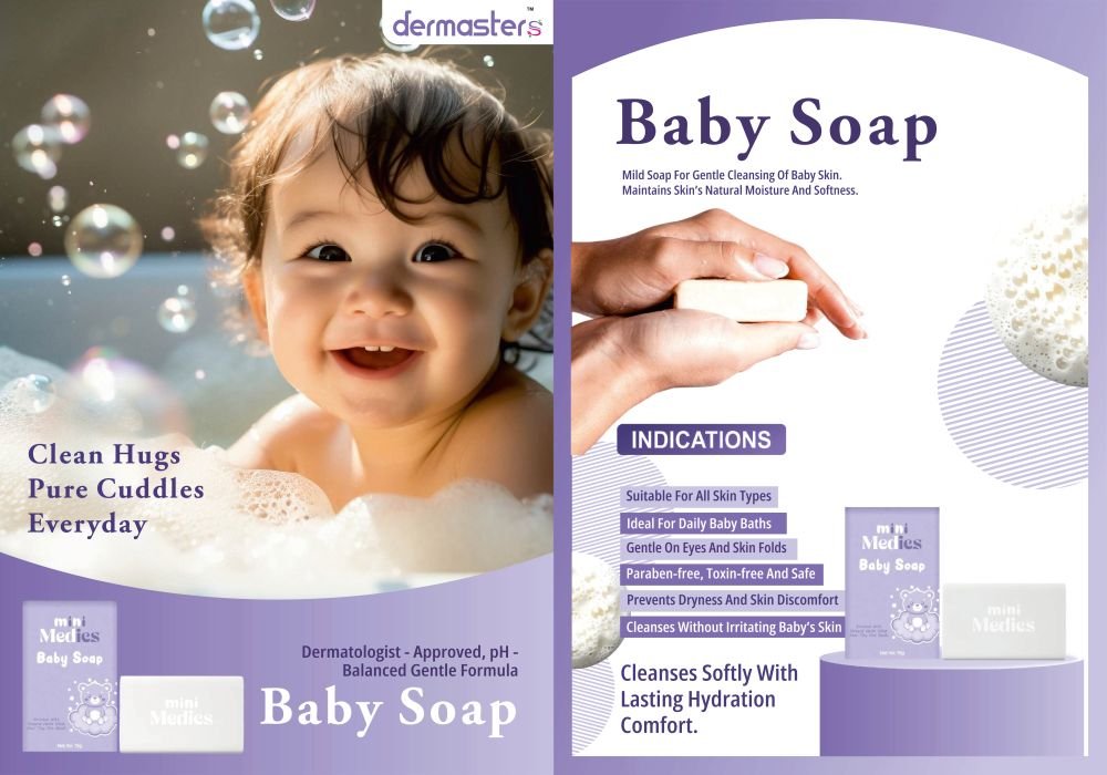 Baby bath soap